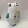 Alarm clock, cartoon bear, gift, hanging clock, clear clock, big characters, cute bedside, children and students Item Picture